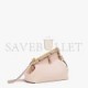 FENDI FIRST SMALL - PINK LEATHER AND PYTHON LEATHER BAG 8BP129AKKUF1HOQ (26*18*9.5cm)