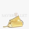 FENDI FIRST SMALL - GOLD LAMINATED LEATHER BAG 8BP129AISPF0RXU (26*18*9.5cm)