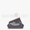 FENDI FIRST SMALL - DARK GRAY CROCODILE BAG 8BP129AKRSF1EFW (26*18*9.5cm)