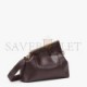 FENDI FIRST MEDIUM - DARK BROWN PYTHON LEATHER BAG 8BP127AHN2F12G2 (32.5*23.5*15cm)