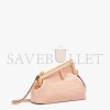 FENDI FIRST SMALL - PINK CROCODILE LEATHER BAG 8BP129AGXTF0J2F (26*18*9.5cm)