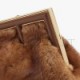 FENDI FIRST SMALL - BROWN MINK BAG 8BP129AHVPF0VPH (26*18*9.5cm)