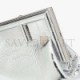 FENDI FIRST SMALL - SILVER LAMINATED LEATHER BAG 8BP129AISPF0MK5 (26*18*9.5cm)