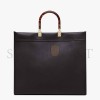 FENDI LARGE FENDI SUNSHINE - BLACK LEATHER SHOPPER 8BH372ABVLF0KUR (40.5*35*21.5cm)