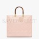 FENDI SUNSHINE MEDIUM - PINK LEATHER SHOPPER 8BH386AMCVF0J2F (35*31*17cm)