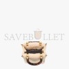 FENDI MINI SUNSHINE SHOPPER - PINK SHEEPSKIN MINI-BAG WITH INLAY 8BS051AL9YF1J47 (18*13*6.5cm)