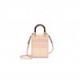 FENDI MINI SUNSHINE SHOPPER - PALE PINK LEATHER MINI BAG 8BS051ABVLF1HDG (18*13*6.5cm)