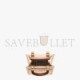 FENDI MINI SUNSHINE SHOPPER - PALE PINK LEATHER MINI BAG 8BS051ABVLF1HDG (18*13*6.5cm)