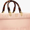 FENDI SUNSHINE MEDIUM - PALE PINK LEATHER SHOPPER 8BH386ABVLF14N1 (35*31*17cm)