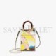 FENDI MINI SUNSHINE SHOPPER - FF PRINTED FABRIC MINI BAG 8BS051AJH9F1HDV (18*13*6.5cm)