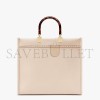 FENDI SUNSHINE MEDIUM - PINK LEATHER SHOPPER 8BH386ABVLF1BA9 (35*31*17cm)