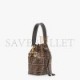 FENDI MON TRESOR - BROWN LEATHER MINI BAG 8BS010A659F13VK (18*12*10cm)