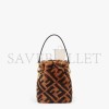 FENDI MON TRESOR - MINI-BAG IN BROWN SHEEPSKIN 8BS010A8HPF180S (18*12*10cm)