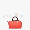 FENDI BY THE WAY MINI - RED LEATHER SMALL BOSTON BAG 8BS067ABVLF0H6C (20.5*12*9cm)