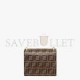 FENDI KAN U SMALL - BROWN LEATHER MINI-BAG 8M0417A659F13VK (19*13*9cm)