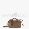 FENDI BY THE WAY MINI - SMALL BROWN LEATHER BOSTON BAG 8BL145A6COF0H3C (21*12.5*9.5cm)