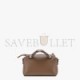 FENDI BY THE WAY MINI - SMALL BROWN LEATHER BOSTON BAG 8BL145A6COF0H3C (21*12.5*9.5cm)