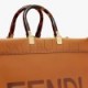 FENDI LARGE FENDI SUNSHINE - BROWN LEATHER SHOPPER 8BH372ABVLF0PWZ (40.5*35*21.5cm)