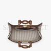 FENDI X-TOTE - BROWN HOUNDSTOOTH WOOL SHOPPER WITH FF EMBROIDERY 8BH374AKRZF1IRG (41*29.5*16cm)