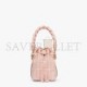 FENDI MON TRESOR - PINK FF CANVAS MINI-BAG 8BS010AKKWF0J2F (18*12*10cm)