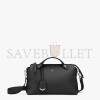 FENDI BY THE WAY MEDIUM - BLACK LEATHER BOSTON BAG 8BL1241D5F0GXN (27*15*13cm)