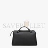 FENDI BY THE WAY MEDIUM - BLACK LEATHER BOSTON BAG 8BL1241D5F0GXN (27*15*13cm)