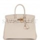 HERMES BIRKIN 35 CRAIE TOGO ROSE GOLD HARDWARE 39892639252574 (35cm)