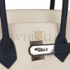 HERMES SPECIAL ORDER (HSS) BIRKIN 35 CRAIE AND BLEU NUIT TOGO PALLADIUM HARDWARE (34.9*27.9*17.8cm)