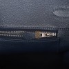 HERMES SPECIAL ORDER (HSS) BIRKIN 35 CRAIE AND BLEU NUIT TOGO PALLADIUM HARDWARE (34.9*27.9*17.8cm)