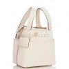 HERMES PICOTIN CARGO 18 NATA SWIFT AND TOILE CANVAS PALLADIUM HARDWARE (17.8*12.7*19.1cm)