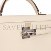 HERMES MINI KELLY SELLIER 20 NATA EPSOM PALLADIUM HARDWARE (19.1*11.4*5.6cm)