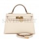 HERMES MINI KELLY SELLIER 20 NATA EPSOM GOLD HARDWARE (19.1*11.4*5.6cm)