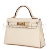 HERMES MINI KELLY SELLIER 20 NATA EPSOM GOLD HARDWARE (19.1*11.4*5.6cm)