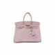 HERMES BIRKIN 35 LILAC DOBLIS GOLD HARDWARE (35cm)