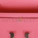 HERMES CONSTANCE WALLET TO GO ROSE AZALEE EVERCOLOR PALLADIUM HARDWARE (20.3*11.4*3.8cm)