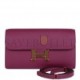 HERMES CONSTANCE WALLET TO GO ANEMONE EVERCOLOR GOLD HARDWARE (22*11cm)