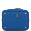 HERMES PICOTIN LOCK 18 BLEU FRANCE CLEMENCE GOLD HARDWARE (17.8*12.7*19.1cm)