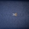 HERMES PICOTIN LOCK 18 BLEU SAPHIR MAURICE PALLADIUM HARDWARE (17.8*12.7*19.1cm)