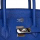 HERMES BIRKIN 35 BLEU ELECTRIC TOGO PALLADIUM HARDWARE (35cm)