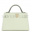 HERMES MINI KELLY SELLIER 20 VERT FIZZ EPSOM PALLADIUM HARDWARE (19.1*11.4*5.6cm)