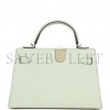 HERMES MINI KELLY SELLIER 20 VERT FIZZ CHEVRE PALLADIUM HARDWARE (19.1*11.4*5.6cm)