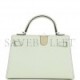 HERMES MINI KELLY SELLIER 20 VERT FIZZ CHEVRE PALLADIUM HARDWARE (19.1*11.4*5.6cm)