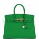 HERMES BIRKIN 35 BAMBOO TOGO GOLD HARDWARE 39793218060382 (35cm)