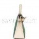 HERMES SPECIAL ORDER (HSS) KELLY MINI SELLIER 20 VERT JADE AND CRAIE EPSOM GOLD HARDWARE (19.1*11.4*5.6cm)