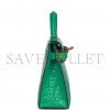 HERMES MINI KELLY SELLIER 20 VERT JADE SHINY ALLIGATOR GOLD HARDWARE (19.1*11.4*5.6cm)