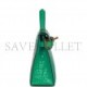 HERMES MINI KELLY SELLIER 20 VERT JADE SHINY ALLIGATOR GOLD HARDWARE (19.1*11.4*5.6cm)