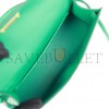 HERMES MINI KELLY SELLIER 20 VERT JADE SHINY ALLIGATOR GOLD HARDWARE (19.1*11.4*5.6cm)