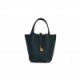 HERMES PICOTIN LOCK 18 VERT CYPRESS MATTE ALLIGATOR AND CLEMENCE TOUCH GOLD HARDWARE (17.8*12.7*19.1cm)