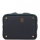 HERMES PICOTIN LOCK 18 CASAQUE VERT CYPRESS, BLEU NUIT AND BLACK CLEMENCE GOLD HARDWARE (17.8*12.7*19.1cm)