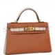 HERMES SPECIAL ORDER (HSS) KELLY MINI SELLIER 20 GOLD AND CRAIE EPSOM GOLD HARDWARE (19.1*11.4*5.6cm)